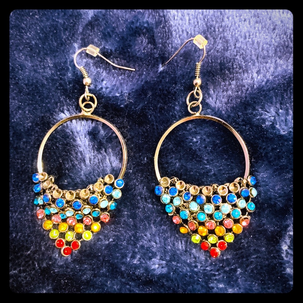 Multicolored earrings